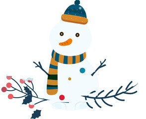 Snowman Illustration