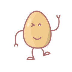 cute cartoon egg 
