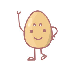 cute cartoon egg 