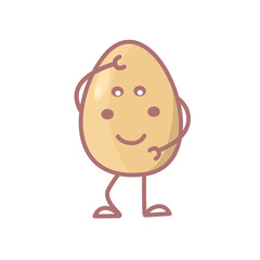 cute cartoon egg 