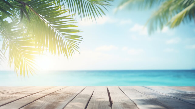 Summer season wallpaper background. Blurred Summer Background Free Space 