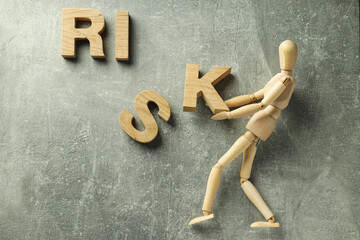 Risk protection and eliminating the risk, top view