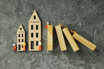 Risk protection and eliminating the risk, top view