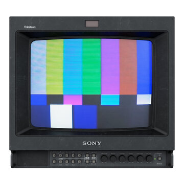 Sony PVM Trinitron CRT Monitor retro vintage TV