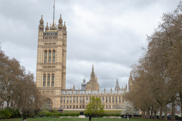 Fototapeta na wymiar The Parliament in London