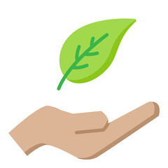 Illustration of Save the Plant design Icon
