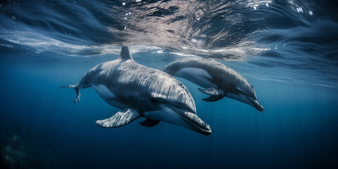 Fototapeta premium dolphins