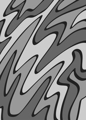 Abstract background with gradient wavy oil painting pattern