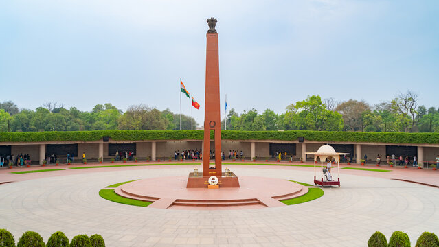 National War Memorial located in New Delhi India, also known as Rashtriya Samar Smarak