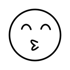 Face emoji vector illustration 