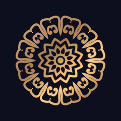 Beautiful mandala Mandala art design simple Background.