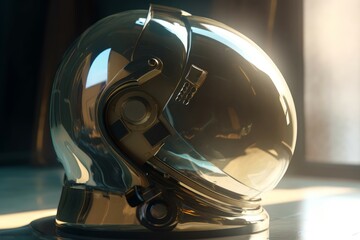 Astronaut helmet. Generate Ai