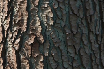 A tree close-up texture. Generative AI.