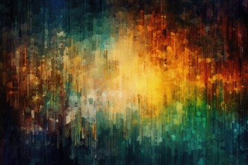 Abstract colorful background with effect. Generative AI.