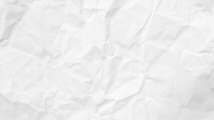 White Paper Texture background. Crumpled white paper abstract shape background with space paper recycle for text