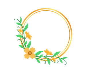 Frame Flower Background