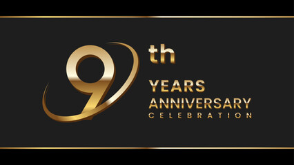 9th anniversary logo