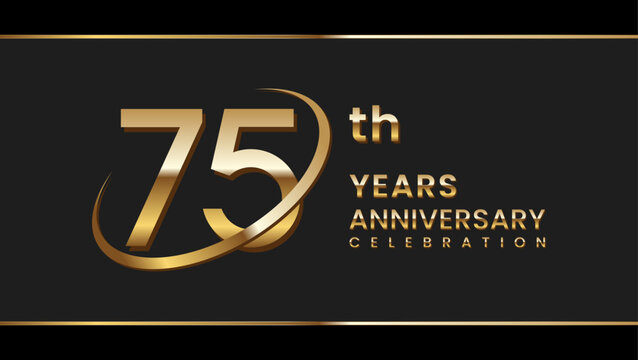 75th anniversary logo