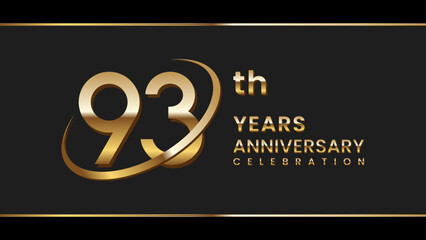 93th anniversary logo