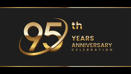 95th anniversary logo