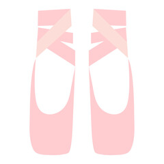 pink ballet slippers vector © Beaut