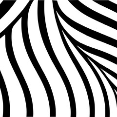 The graphic decoration of the fabric consisted of a unique repeat template element with geometric shapes that created a seamless and eye-catching background.