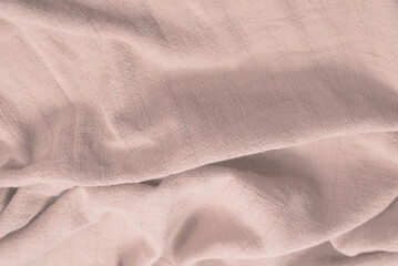 Cotton beige fabric pattern.