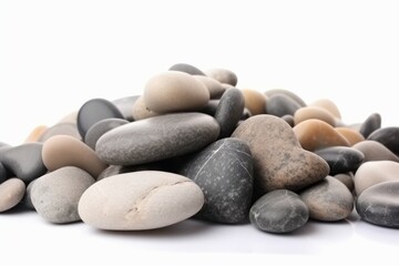 River stones. Generate Ai