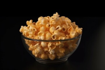 Fresh popcorn bowl. Generate Ai