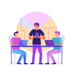 Modern Technology Flat Concept