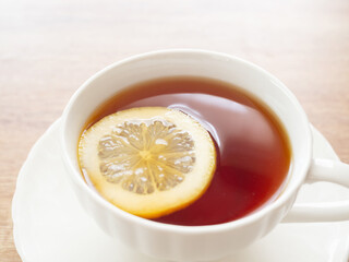 ホットレモンティー