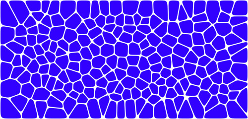 Abstract voronoi blocks cell pattern. Geometric vector background design wallpaper