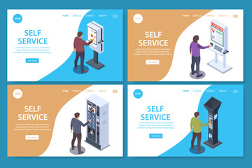 Self Service Machines Banners