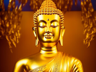 a photography of Buddha statue outdoor