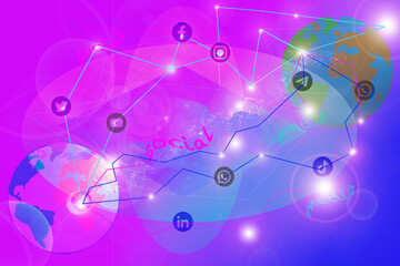 concept of social media