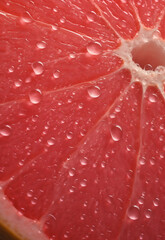 Grapefruit Isolated on black Background. fresh grapefruit collection on stone background, top view. Tasty and healthy food. Generative AI