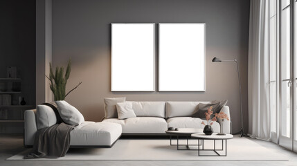 Living room, Large paintings, Blank canvas, Wall art,