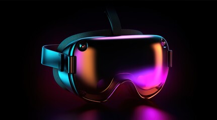 VR glasses. Generative AI