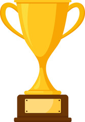 Best champions cup trophy vector design. Champion cup winner trophy award.