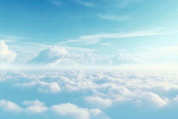 Naklejka premium clouds over the blue sky