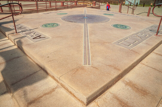 View of the Four Corners Monument
