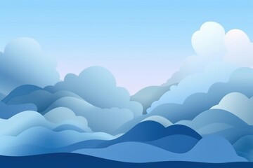 background with grass and sky, abstract art, generative ai