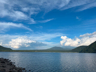 lake in the mountains