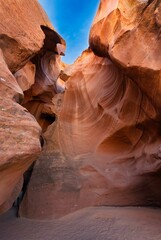 Idyllic image of the Antelope Canyon rock formation, Arizona