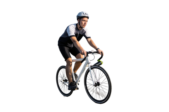 person riding a bicycle