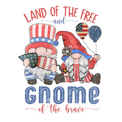 American Independence Day American Flag 4th of July Theme