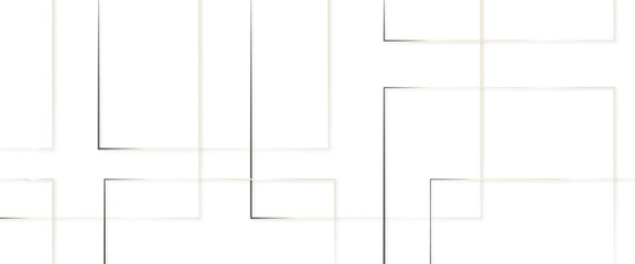 Background pattern seamless geometric line abstract gold luxury color vector, abstract luxury gold geometric random chaotic lines with many squares and triangles shape on white background.	
