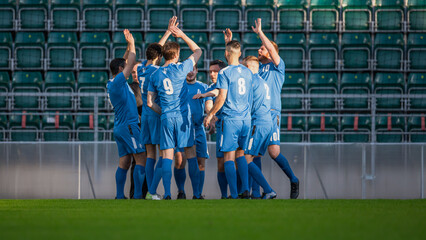 Professional Soccer Team Training, Tactical Coaching: Football Coach Explains Strategy, Tactics,...
