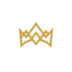 Crown Logo Vector Template design