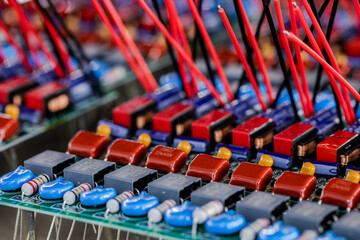 LED electrical components, circuit boards, fuses